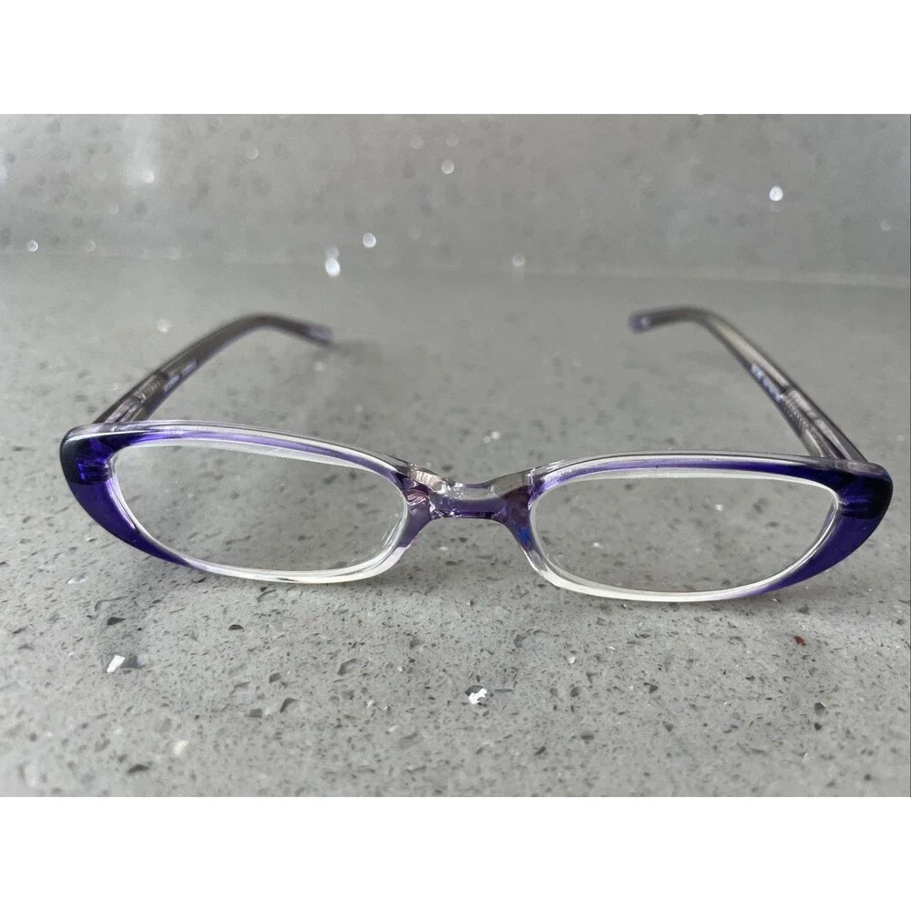 MODERN CUDDLE BLUE 44-16-130 Youth Eyeglass Frames ONLY full rim purple